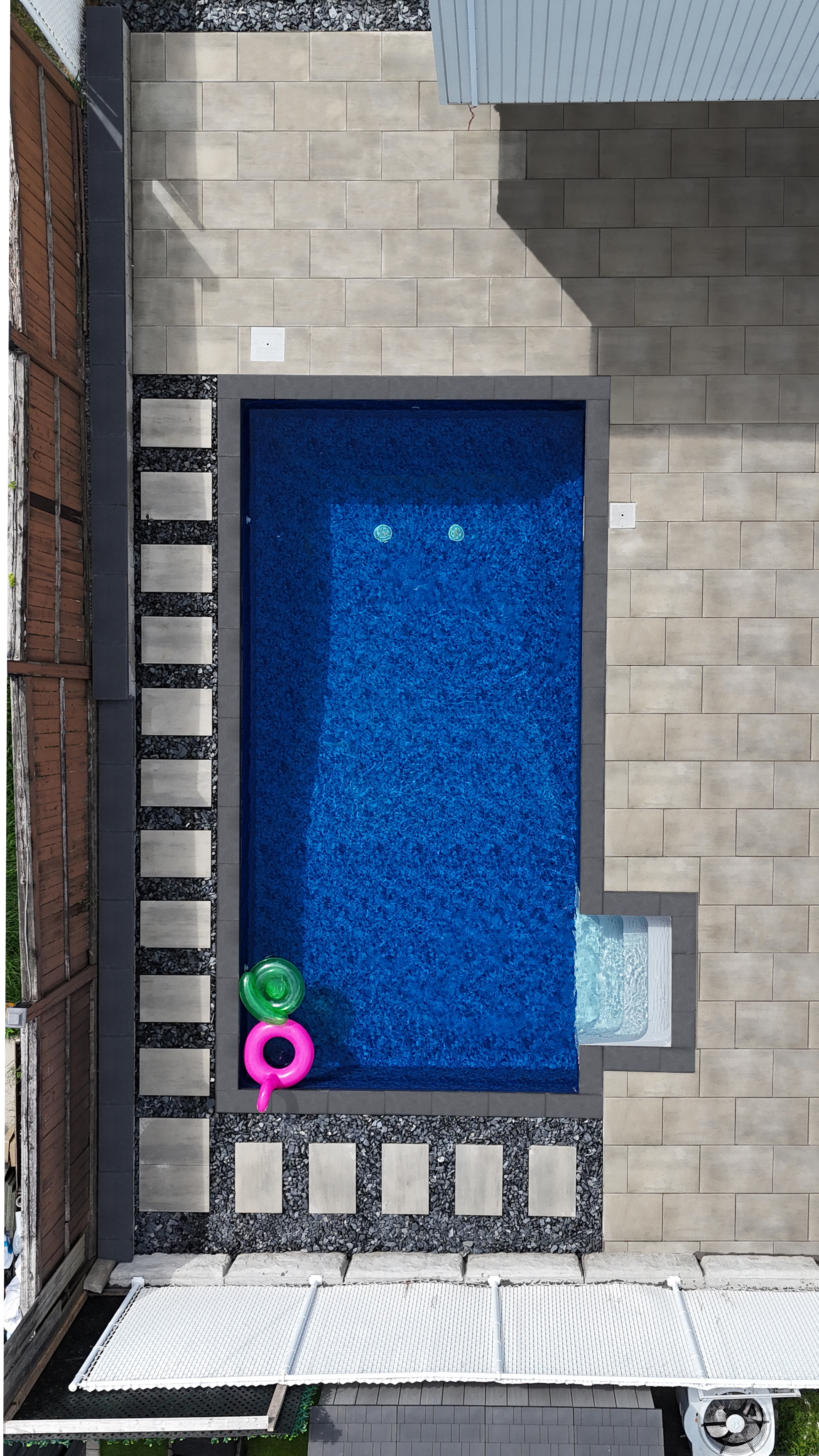 Réalisation Nexa Paysagement — Cours arrière aménagée